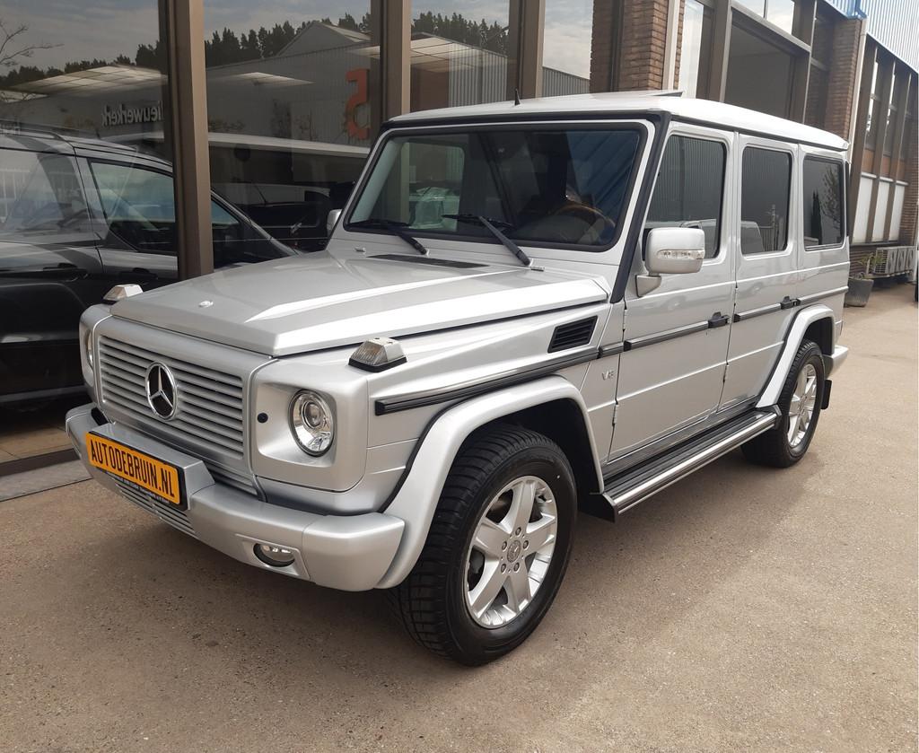 Mercedes-Benz G-Klasse 500 Zwart Leer Comand Xenon Memory st, Auto's, Mercedes-Benz, Automaat, Gebruikt, 296 pk, G-Klasse