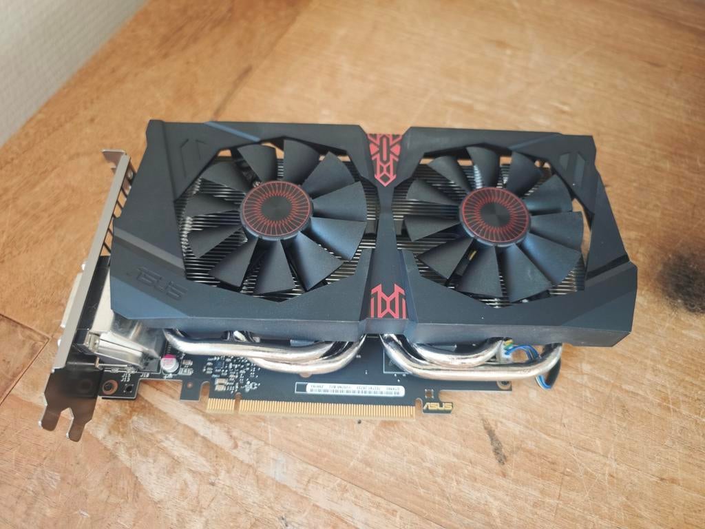 Asus GTX 960 Strix OC 4GB videokaart, Computers en Software, Videokaarten, PCI-Express 3, HDMI, Ophalen of Verzenden, GDDR5