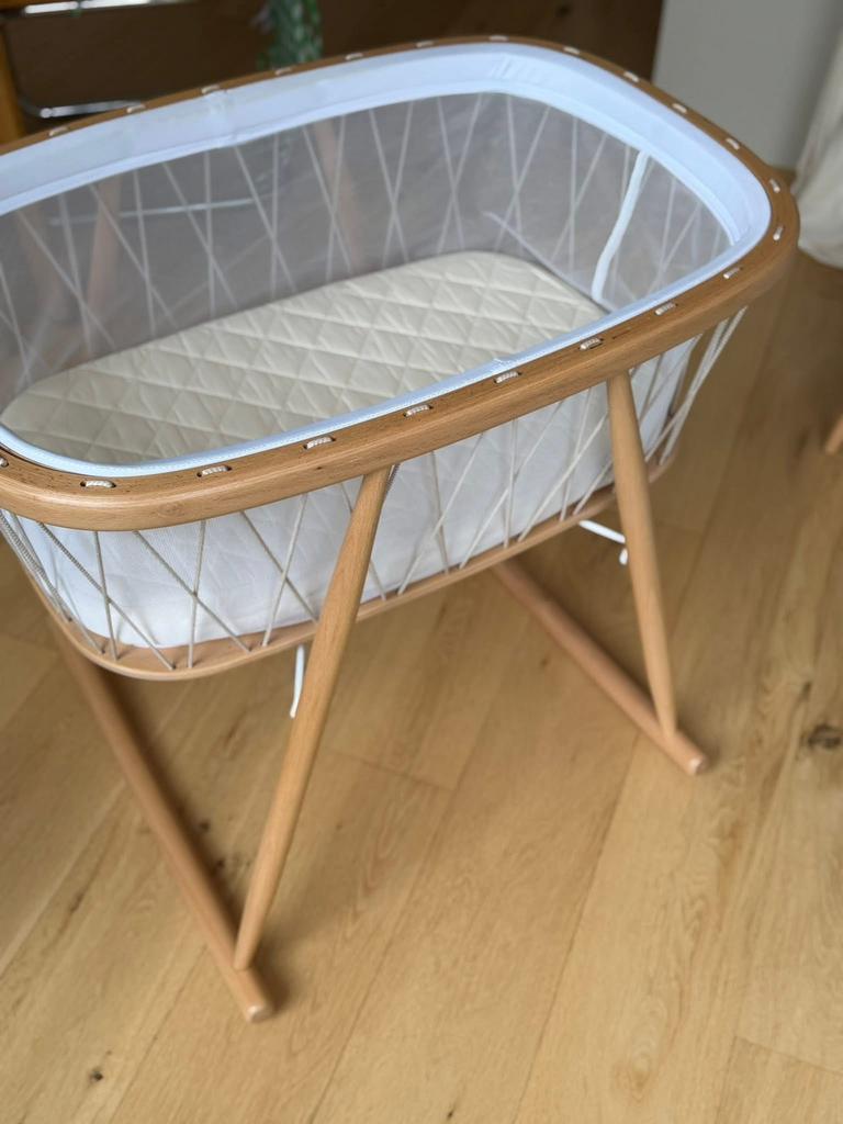Charlie Crane crib / cradle KUMI, Kinderen en Baby's, Babywiegjes en Ledikanten, Ophalen, Zo goed als nieuw, Ledikant