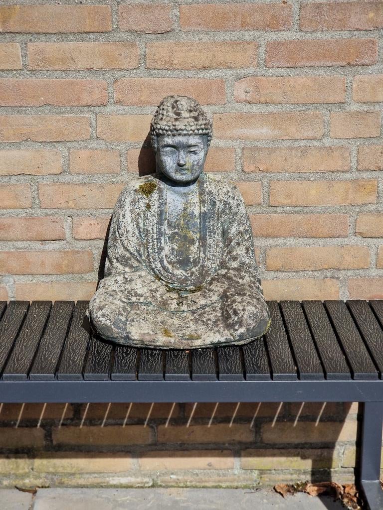 Boeddha beeld voor binnen of buiten, Ophalen of Verzenden