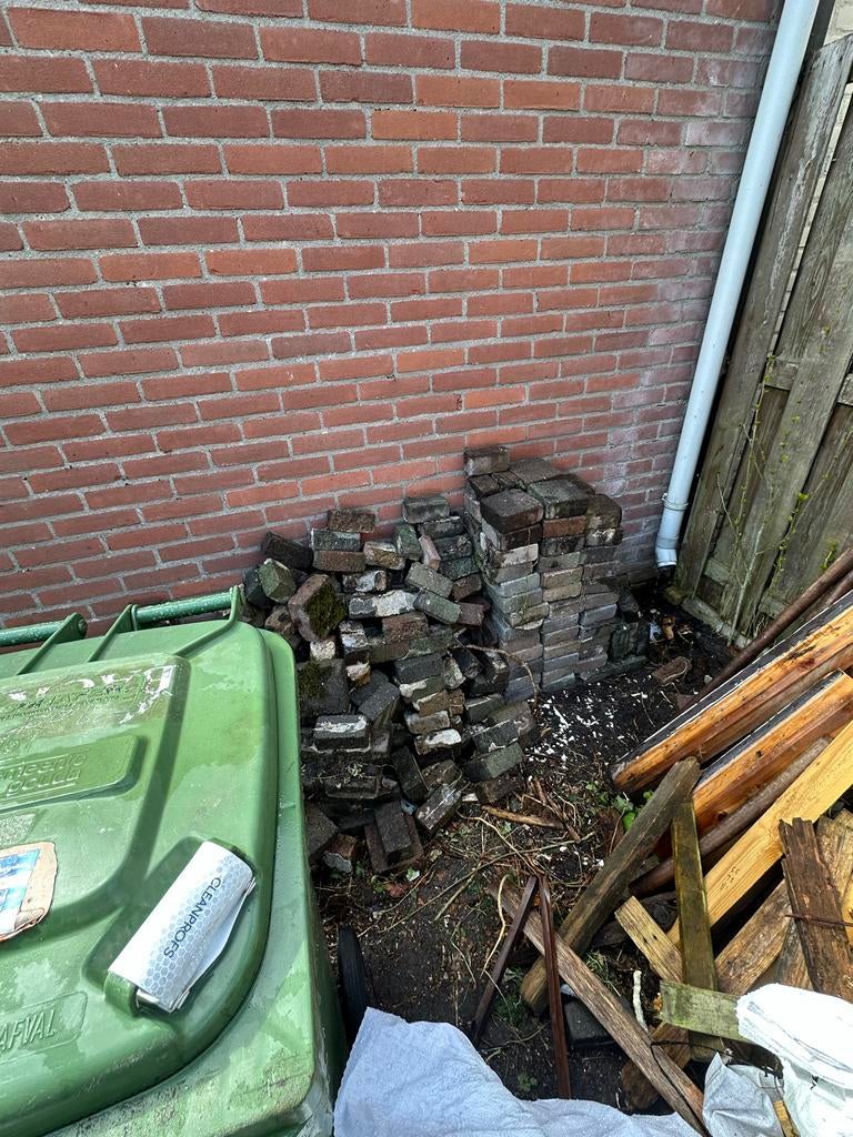 Gebruikte Tuintegels/Klinkers - Ideaal voor Oprit of Pad, Tuin en Terras, Ophalen, Gebruikt, Klinkers, Minder dan 5 m²