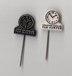 Horloger Juwelier van Kampen Horloge speldje, Verzamelen, Speldjes, Pins en Buttons, Gebruikt, Niet vindbaar, Niet vindbaar, Speldje of Pin