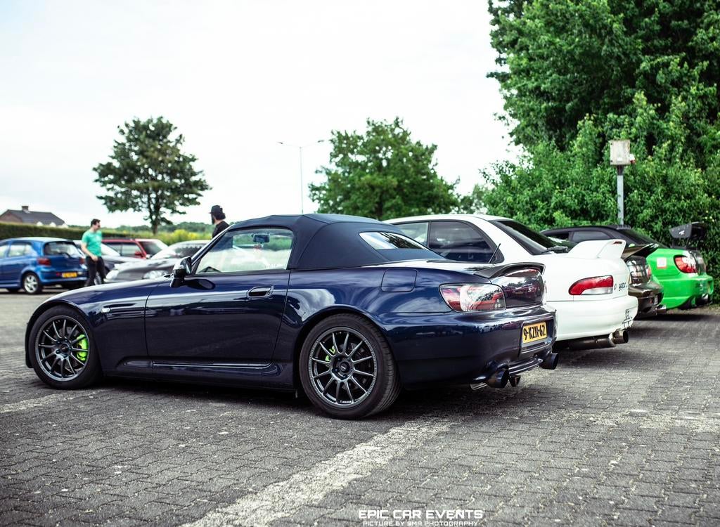 Honda S2000 2.0 I 2004 Blauw, Achterwielaandrijving, Zwart, 4 cilinders, Cabriolet