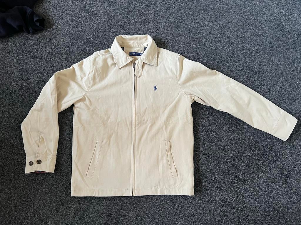Ralph Lauren Harrington Zomerjas - Crème/Beige - Maat M, Ophalen of Verzenden, Zo goed als nieuw, Beige
