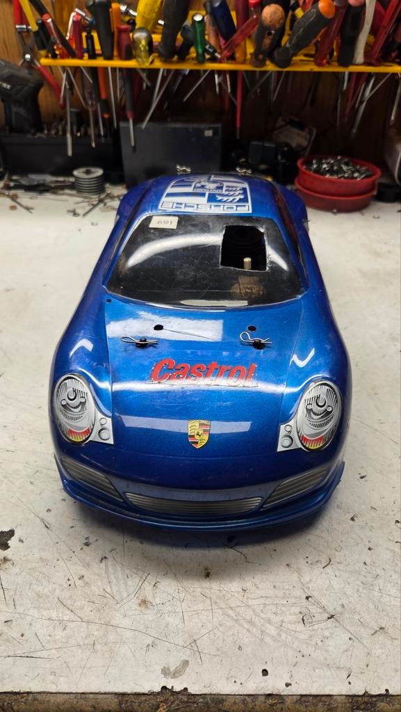 Te koop leuke kyosho, Gebruikt, Ophalen of Verzenden, Schaal 1:10, Nitro