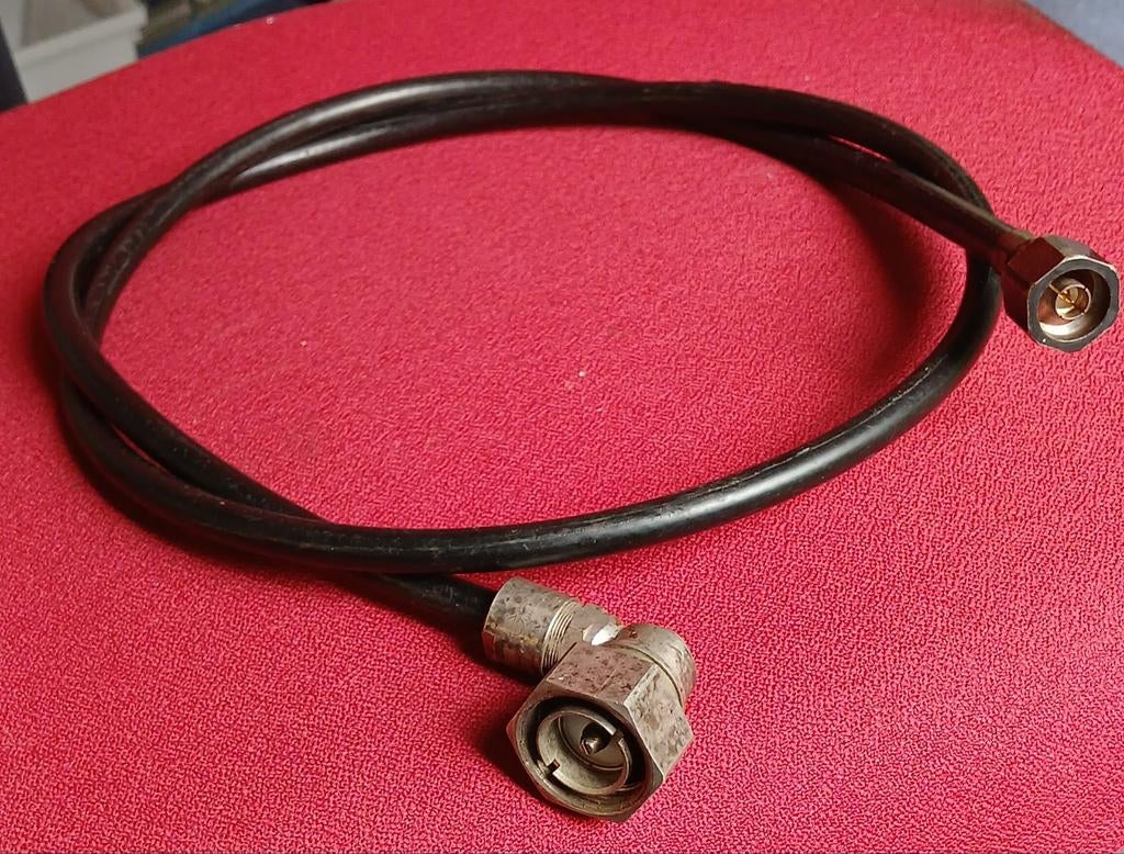 Coax kabel 50ohm 7/16 male , N connector male, Telecommunicatie, Ophalen of Verzenden