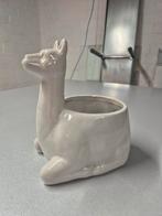 Alpaca Bloempot - Diameter 9cm, Rond, Ophalen of Verzenden, Balkon, Aardewerk