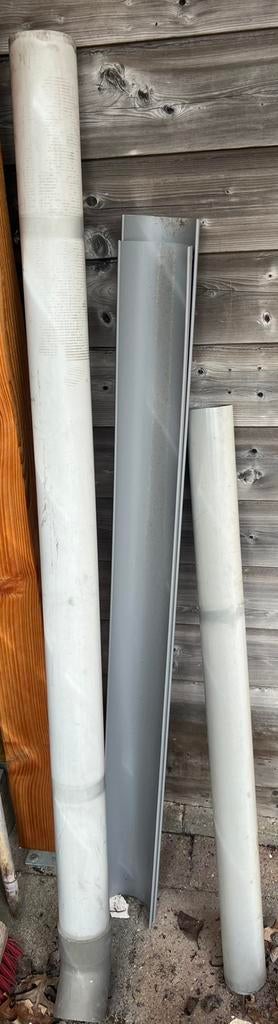 Stukken regenpijp gratis ophalen in Gouda, Ophalen, Zo goed als nieuw, Pvc, Minder dan 2 meter