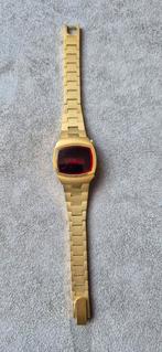 Vintage LED dames horloge uit de jaren 70, Ophalen of Verzenden, Gebruikt, Overige merken