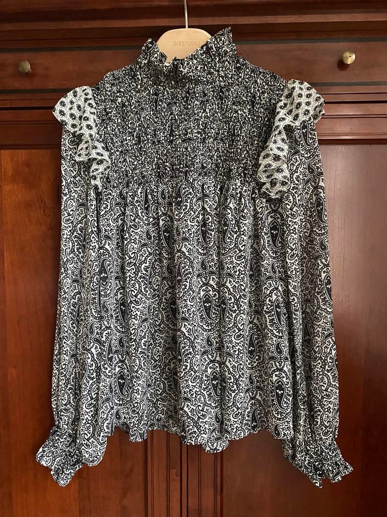 Zara blouse mt m, Kleding | Dames, Blouses en Tunieken, Ophalen of Verzenden, Nieuw