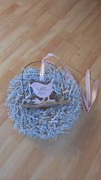 Te koop hangende krans, Ophalen