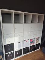 IKEA Kallax vakkenkast 5x5 met lades en deurtjes, Ophalen, 25 tot 50 cm, Minder dan 100 cm