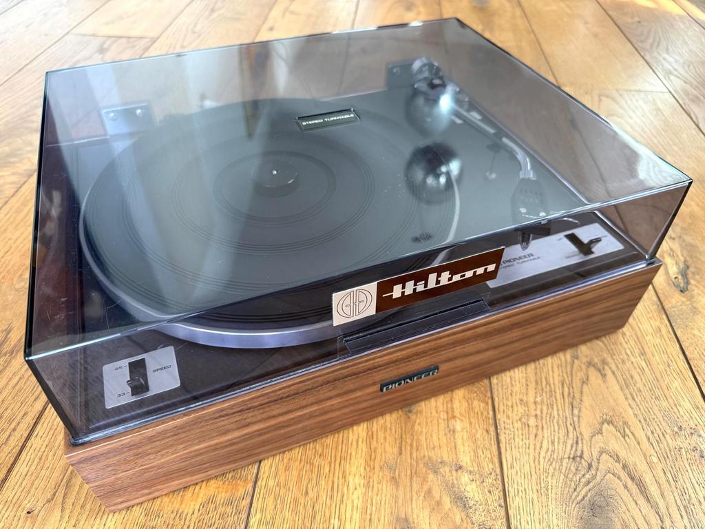 Vintage platenspeler pioneer pl-10, Audio, Tv en Foto, Platenspelers, Ophalen of Verzenden, Zo goed als nieuw, Pioneer