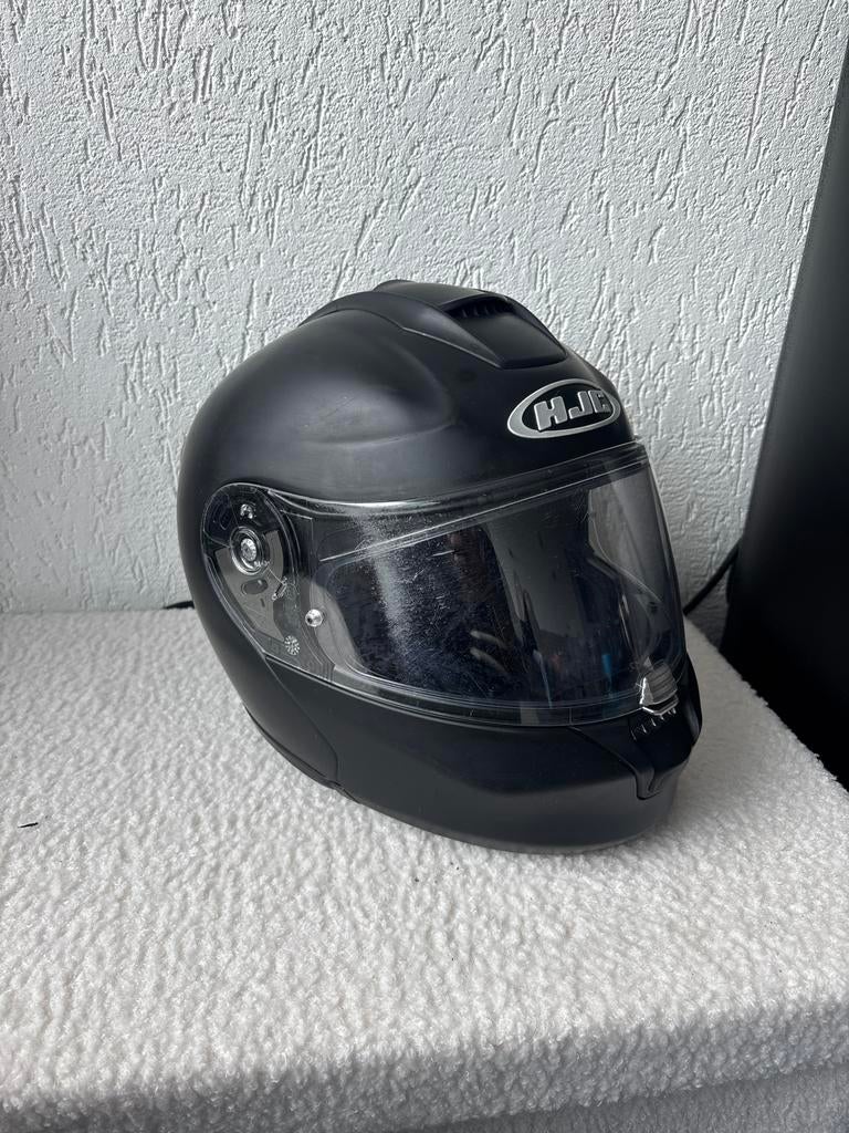 HJC Integraalhelm - Mat Zwart - Maat XS - Zelden gebruikt, Motoren, Kleding | Motorhelmen, XS, Dames, HJC, Ophalen of Verzenden