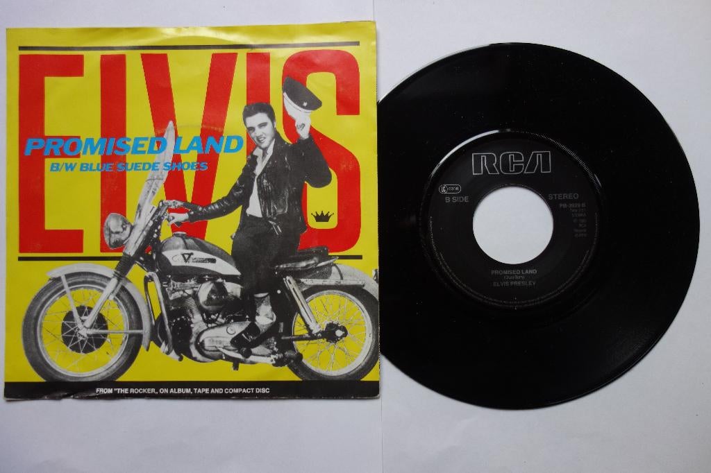 Single Elvis Presley Blue suede shoes, Gebruikt, 7 inch, Single, Ophalen of Verzenden