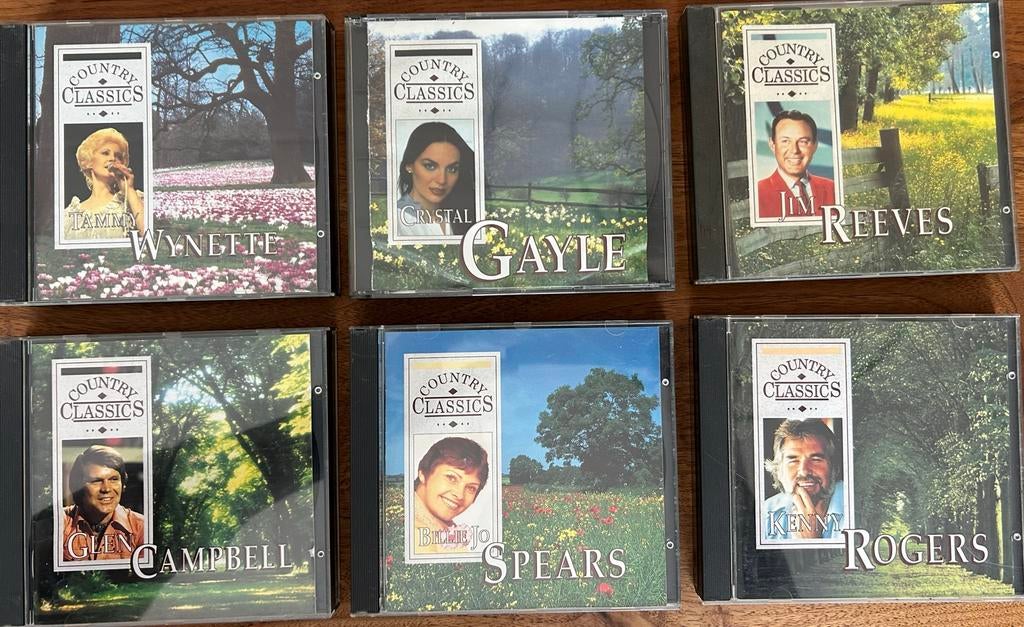 Country Classics Readers Digest serie 6 x 3 CD's, Cd's en Dvd's, Cd's | Country en Western, Gebruikt, Boxset, Ophalen of Verzenden