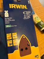 IRWIN schuurpapier 120 G/K Medium 4stuks, Ophalen of Verzenden, Nieuw, Overige typen