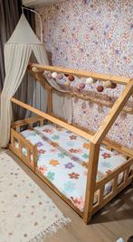 Petit Puk PIPPA bed met lattenbodem en matras (Petit Amelie), 85 tot 100 cm, Gebruikt, 160 tot 180 cm, Ophalen