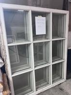 Kozijnen met roeden enkelglas diverse maten, Gebruikt, Raamkozijn, 150 tot 225 cm, Inclusief glas