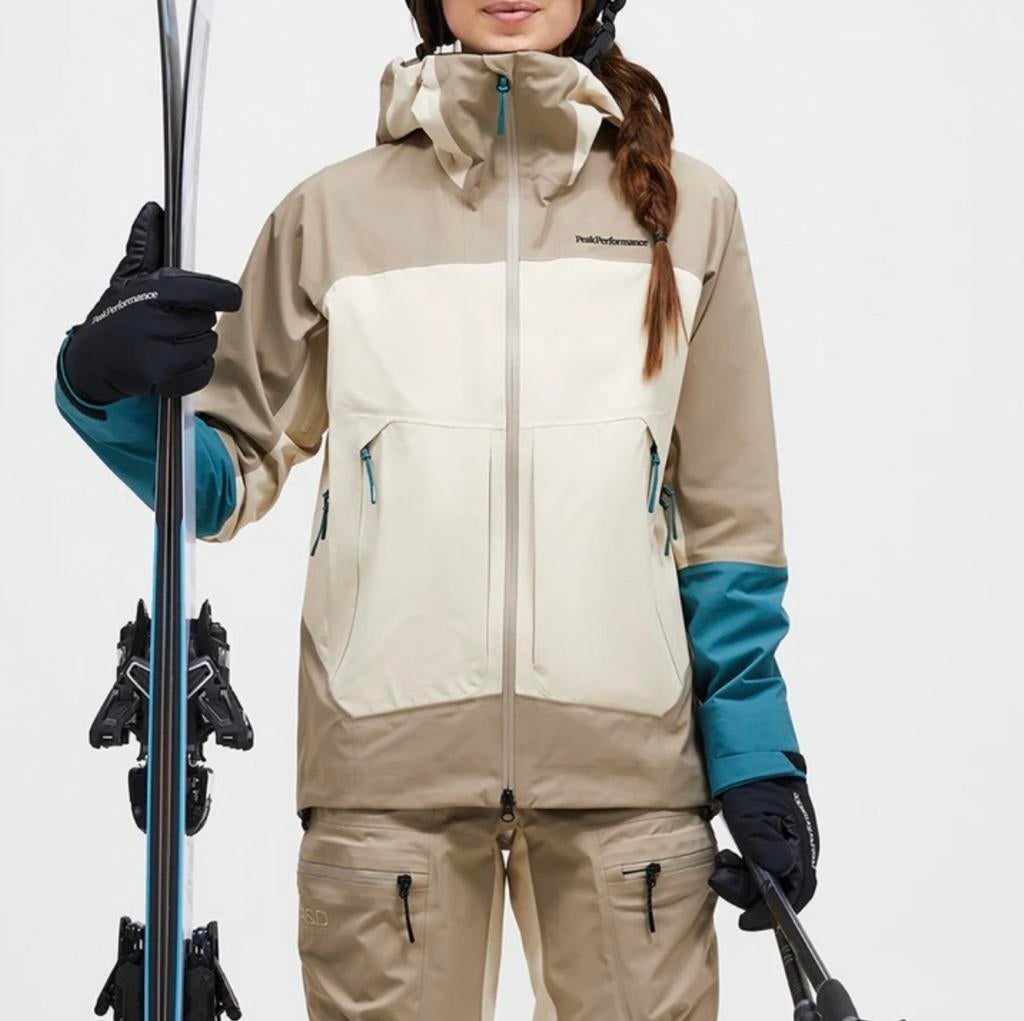 Peak performance ski jas Dames, Kleding | Dames, Wintersportkleding, Ophalen of Verzenden, Zo goed als nieuw, Maat 42/44 (L), Broek