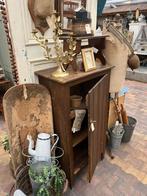 Oud houten kast,kastje sober,landelijk,brocant,antiek, Huis en Inrichting, Kasten | Dressoirs, Ophalen, Gebruikt, X, X