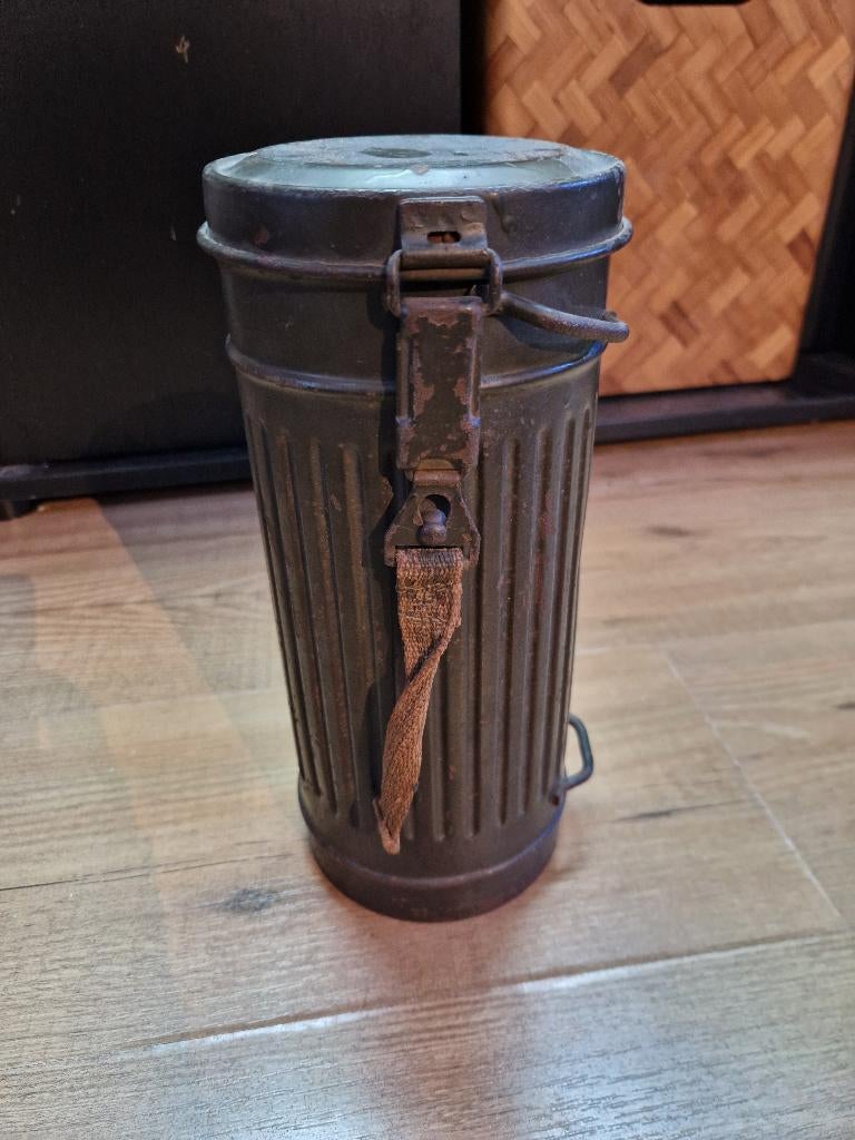 Duits gasmasker wo2, Verzamelen, Militaria | Tweede Wereldoorlog, Ophalen of Verzenden, Duitsland, Overige typen