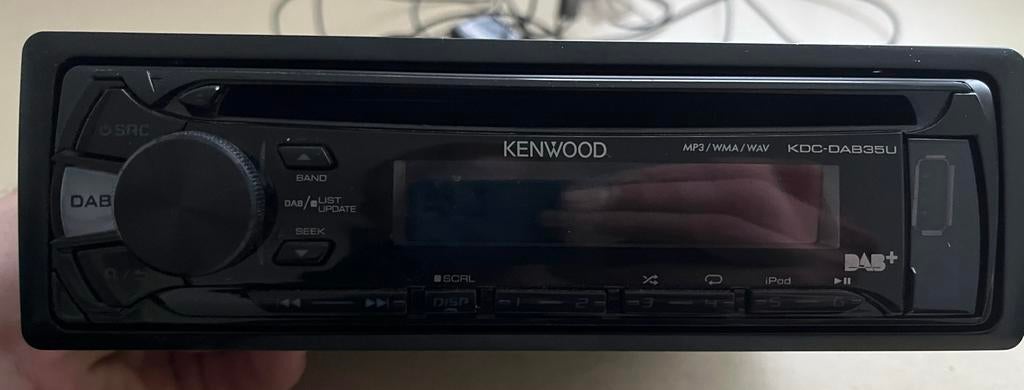 Kenwood KDC-DAB35U Autoradio met DAB+ en USB, Auto diversen, Autoradio's, Ophalen, Gebruikt