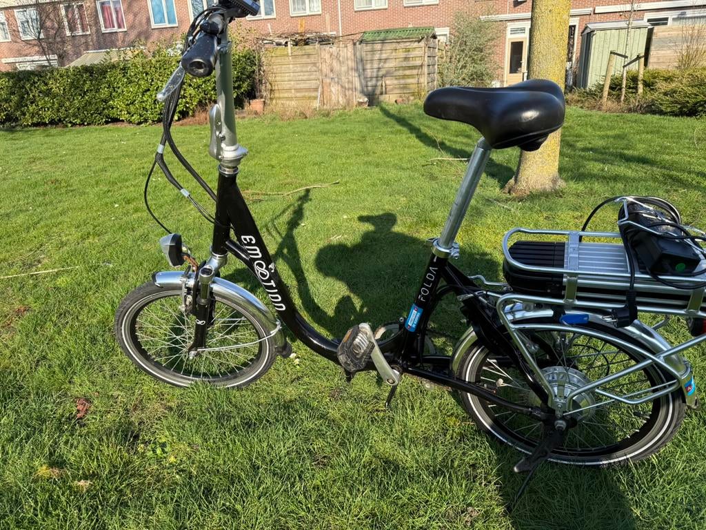 Elektrische vouwfiets goedestaat, Fietsen en Brommers, Fietsen | Vouwfietsen, Overige merken, 20 inch of meer, Versnellingen, Ophalen of Verzenden