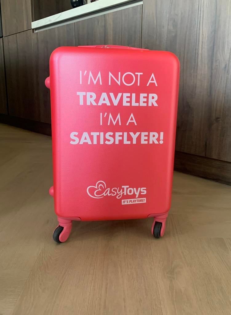 Satisflyer koffer 55x35x20 cm nieuw, Sieraden, Tassen en Uiterlijk, Koffers, 50 tot 60 cm, Hard kunststof, Nieuw, 35 tot 45 cm