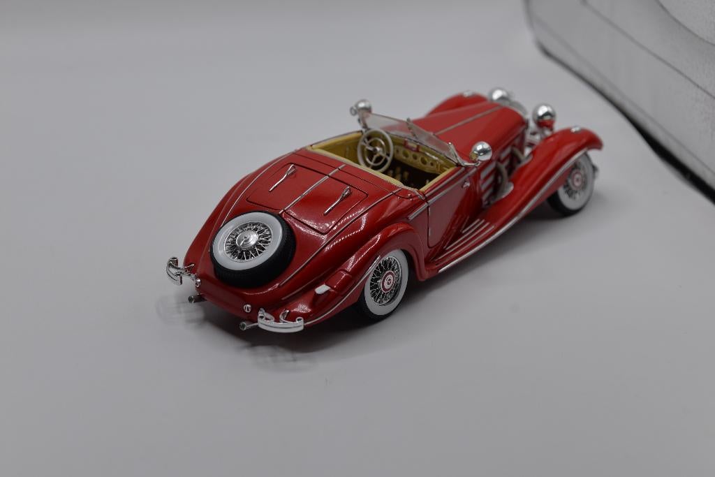 Maisto Mercedes Benz 500K 1:18, Maisto, -, Ophalen of Verzenden, Zo goed als nieuw
