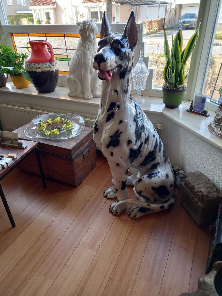 grote keramieken hond , deense dog, Ophalen, Huis en Inrichting