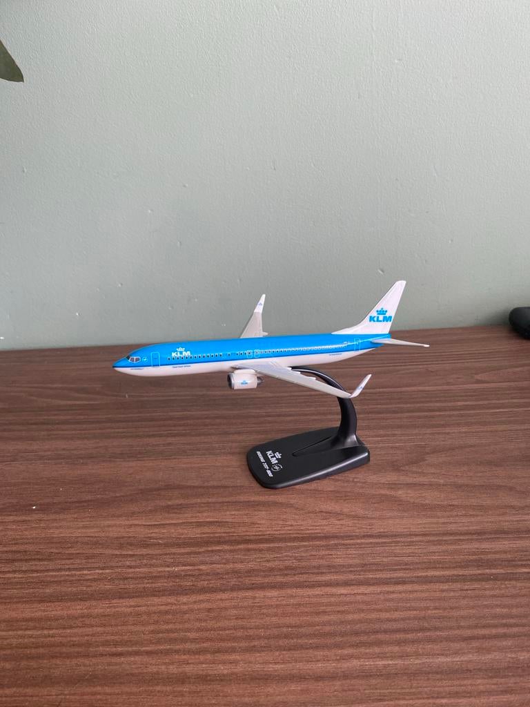 KLM Boeing 737-800 schaalmodel 1:200, Ophalen of Verzenden, Gebruikt, Schaalmodel