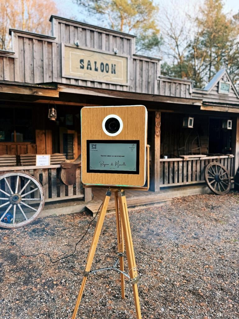 Photobooth huren bruiloft | Onbeperkt printen | €265, Verzenden, Nieuw, Geboorte of Huwelijk