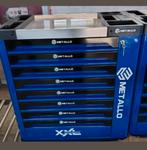 Blauwe metallo gereedschapkar 8 lades 8 gevuld, Auto diversen, Autogereedschap, Ophalen of Verzenden, Nieuw