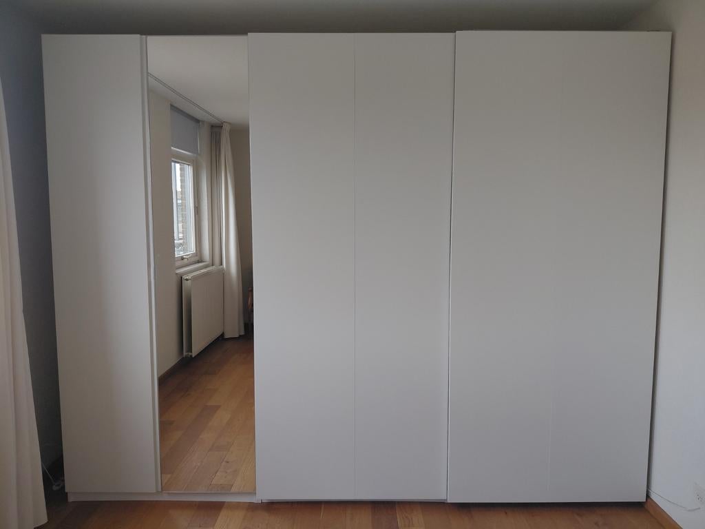 Ikea Pax kast met schuif- en klapdeuren, Ophalen of Verzenden, 50 tot 75 cm, 200 cm of meer, 200 cm of meer