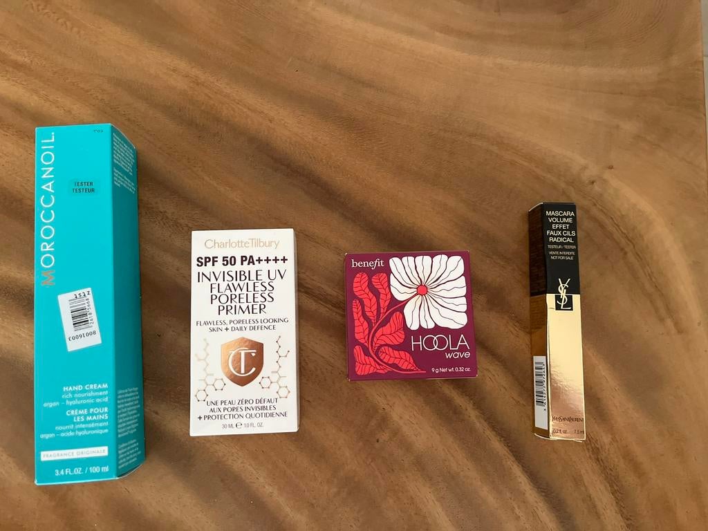 Diverse luxe beatyproducten, Ophalen, Zo goed als nieuw, Overige kleuren, Gehele gezicht