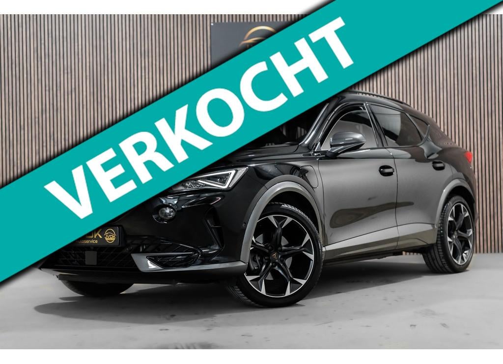 Cupra Formentor 1.4 e-Hybrid Performance PANO LED CAMERA LED, Auto's, Cupra, 77 km/l, Gebruikt, 4 cilinders, Zwart