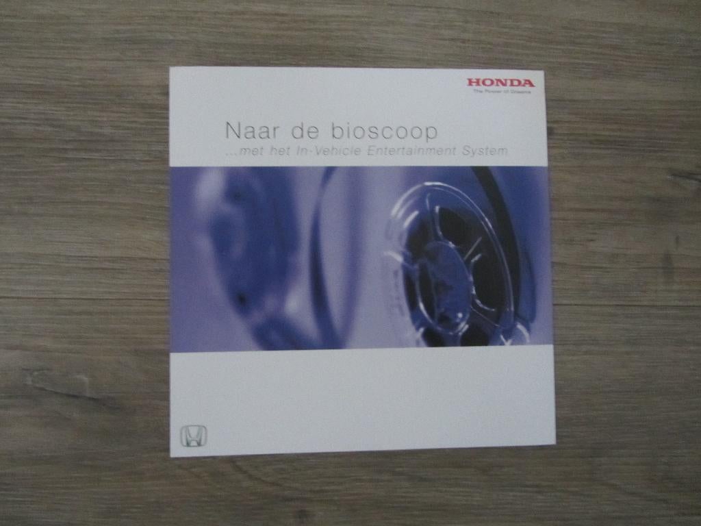 Honda Entertainment System, Boeken, Auto's | Folders en Tijdschriften, Ophalen of Verzenden, Zo goed als nieuw, Honda, Honda