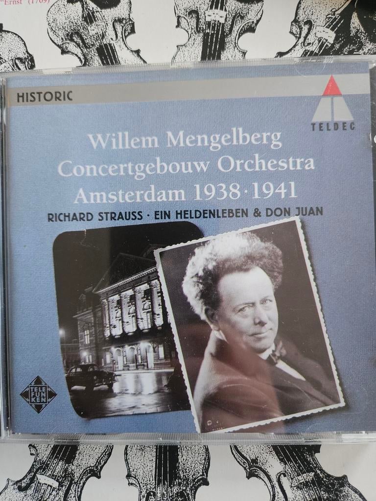 Willem Mengelberg Concertgebouw Orchestra Richard Strauss CD, Ophalen of Verzenden, Romantiek, Zo goed als nieuw, Orkest of Ballet