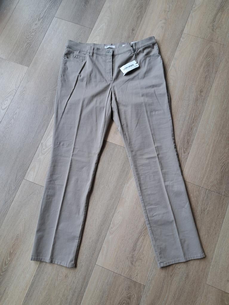 Gerry Weber broek..., Kleding | Dames, Beige, Maat 46/48 (XL) of groter, Nieuw, Ophalen of Verzenden