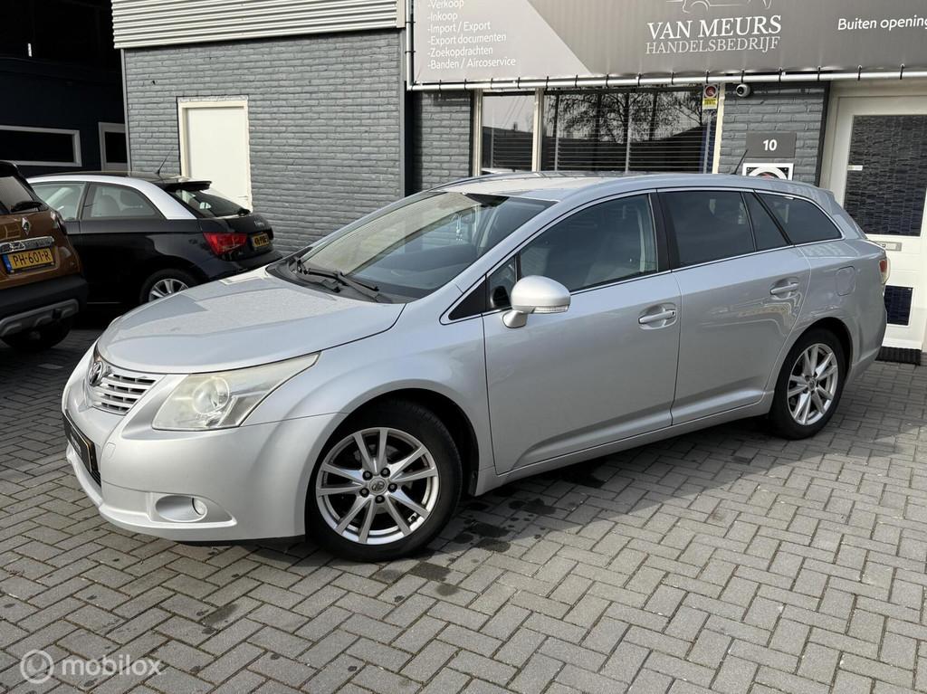 Toyota Avensis 2.0 D-4D Business, airco, cruise, trekhaak, a, Auto's, Toyota, Voorwielaandrijving, Stof, Zwart, 4 cilinders