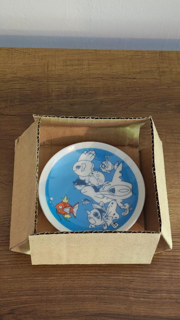 Pokemon Ichiban Kuji 2018 Water-Type Plate - Prize C *NEW*, Ophalen of Verzenden, Overige materialen, Overige stijlen, Overige typen