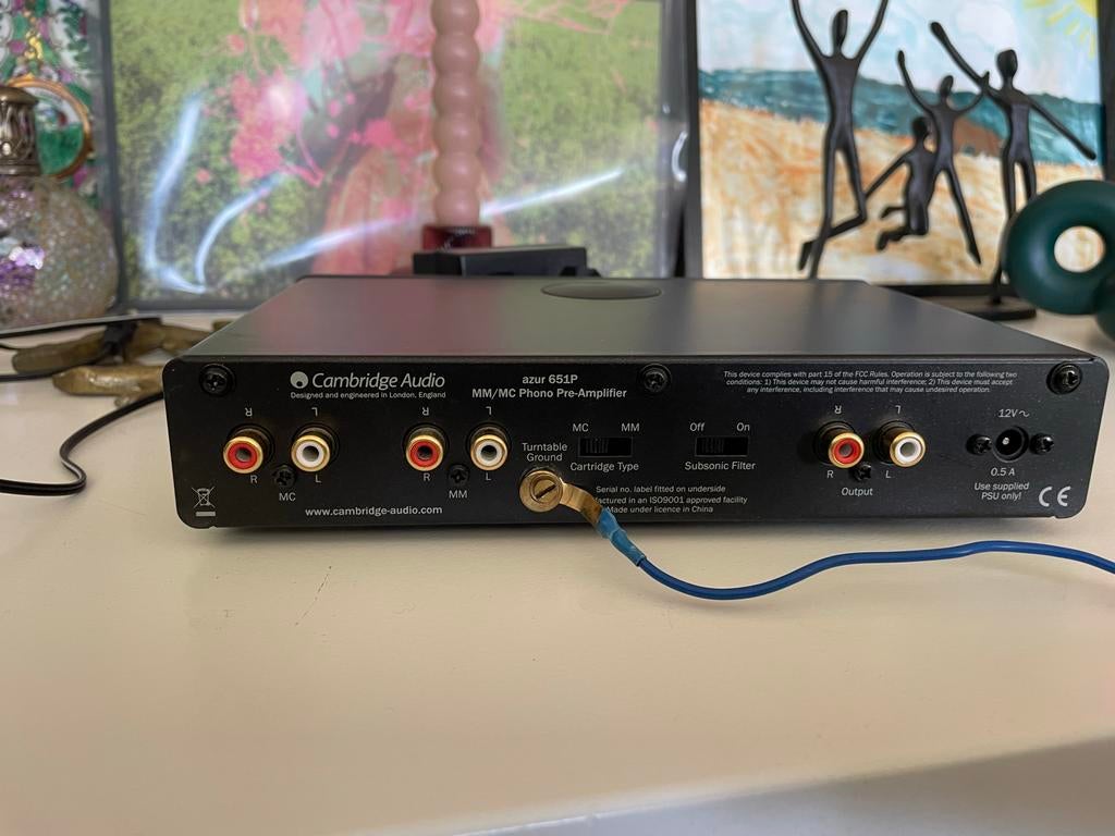Cambridge Audio 651P MM/MC Phono Voorversterker, Ophalen of Verzenden, Gebruikt, Minder dan 60 watt, Overige merken