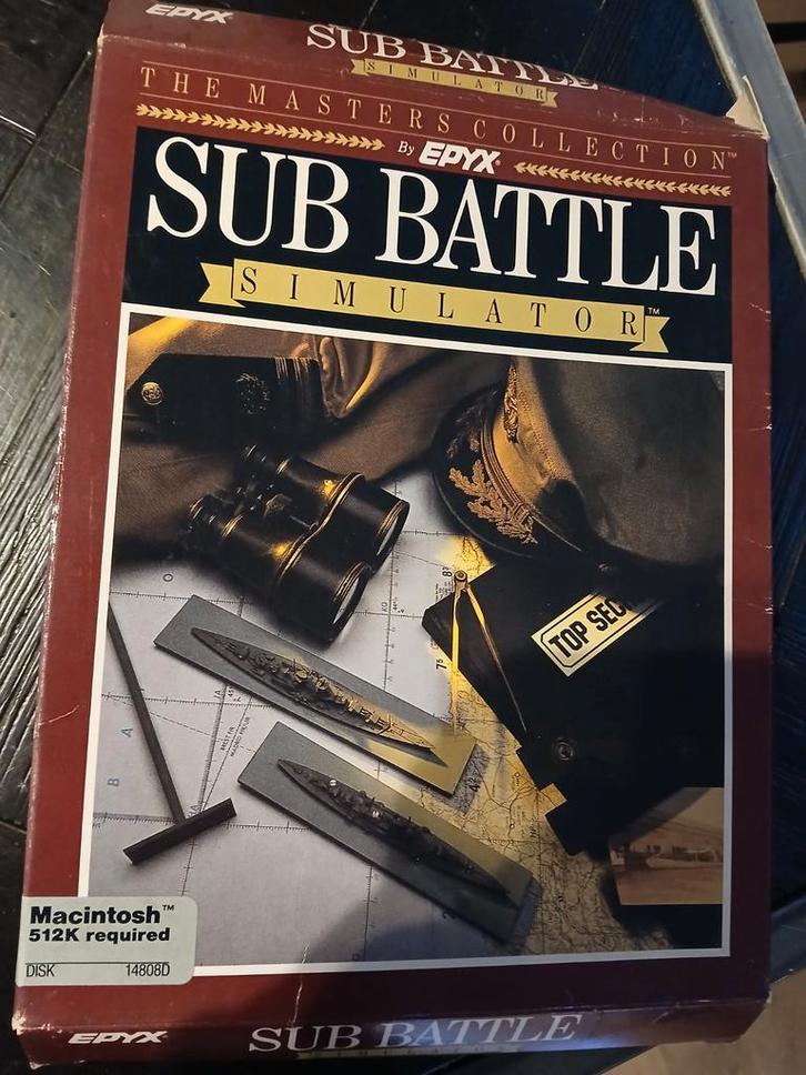 Sub Battle Simulator pc game, Spelcomputers en Games, Games | Pc, Gebruikt, Simulatie, 1 speler, Vanaf 12 jaar, Ophalen of Verzenden