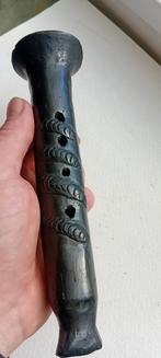 Oude Vintage Fluit Muziek Oaxaca Mexico Blaasinstrument Art, Ophalen of Verzenden