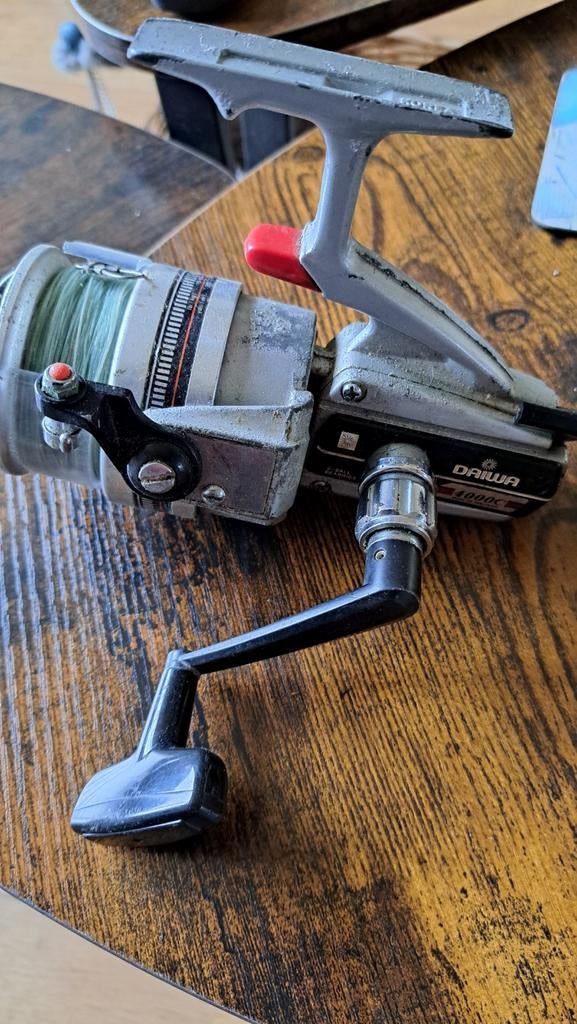 Vintage Daiwa 4000C Zeemolen - Klassieke Vismolen, Ophalen, Gebruikt, Molen