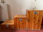 Houten blokken/ trapje, Huis en Inrichting, Kasten | Overige, Ophalen, Gebruikt