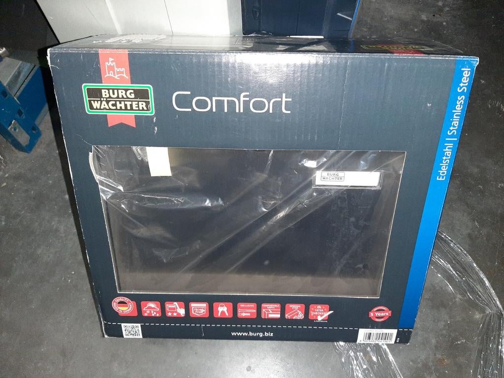 Brievenbus burg wachter, Ophalen, Nieuw, IJzer, Wandbrievenbus