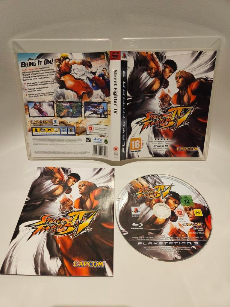 Street Fighter IV PS3, Spelcomputers en Games, Games | Sony PlayStation 3, Vechten, 2 spelers, Ophalen of Verzenden, Zo goed als nieuw
