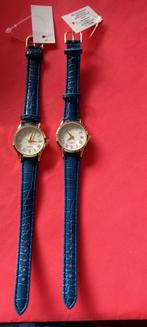 2 Nieuwe Horloges met Blauwe Band, Ophalen of Verzenden, Nieuw